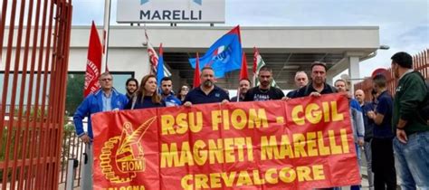 RIFONDAZIONE SOLIDARIETÀ AI LAVORATORI DELLA MARELLI DI CREVALCORE