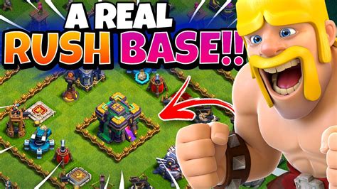 How To Strategically Fix A Level 1 Rushed Base Clash Of Clans Youtube