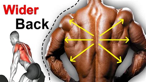 Top Back Exercises To Get Wider Back How To Get Wider Back Wide Back Back Workout At Gym