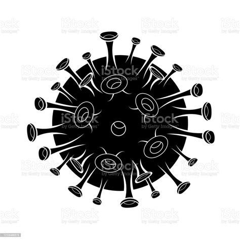 冠狀病毒剪影圖示符號設計插圖隔離在白色背景上冠狀病毒2019ncov症狀風險疾病中國醫療保健概念中國醫療保健wuhan病毒載體圖示向量圖形及更