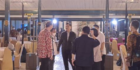 Luhut Erick Thohir Dan Bahlil Kompak Tinjau Lokasi Akad Nikah Kaesang