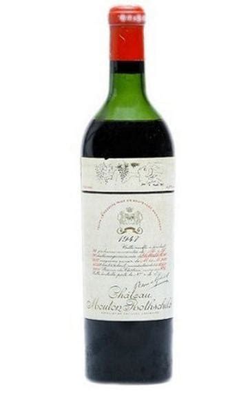 1986 Chateau Mouton Rothschild Premier Cru Classe Pauillac Bordeaux