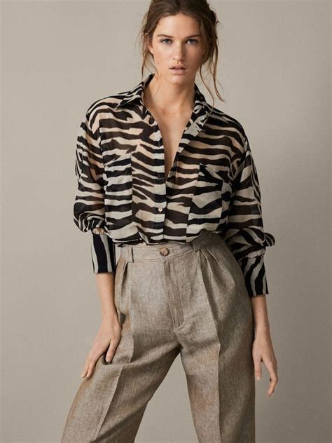 Vedere Tutto Camicie E Camicette Collezione Donna Massimo Dutti