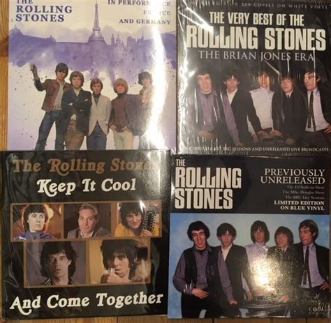 Four Albums Of The Rolling Stones Limited Edition Catawiki