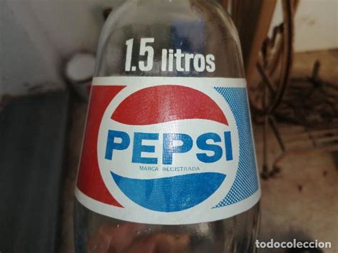 Antigua Botella De Refresco Pepsi Cola Litr Comprar Coleccionismo