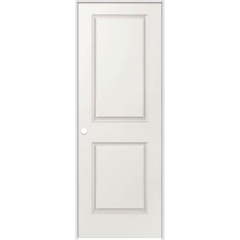 Masonite 30 Inch X 80 Inch X 4 9 16 Inch Rab 2 Panel Hollow Core Single Prehung Interior D