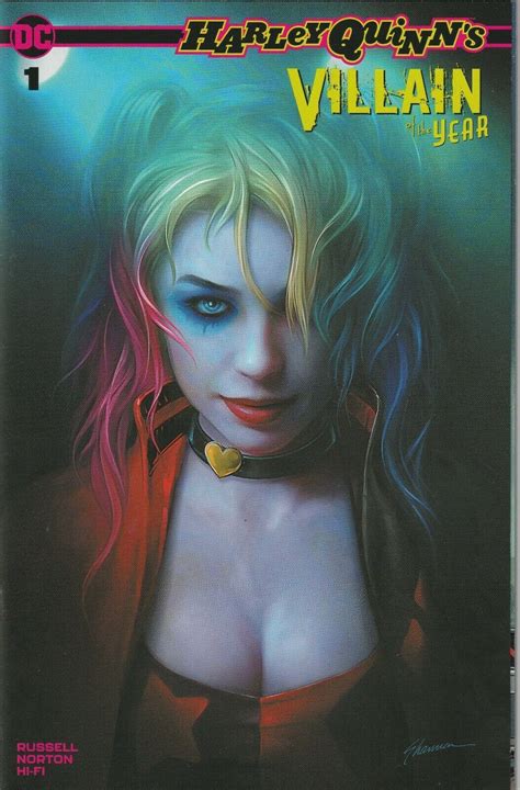 Harley Quinn Villain Of The Year 1 Shannon Maer Comic Mint Variant Nm Dc F9 Comic Books