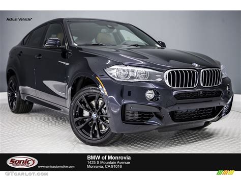 2017 Carbon Black Metallic Bmw X6 Xdrive50i 116898838 Photo 2 Car Color Galleries