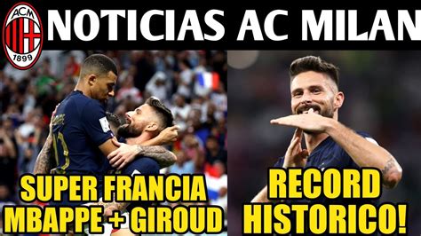 🚨giroud El Mejor De La Historia Theo A Cuartos Del Mundial Vuelven