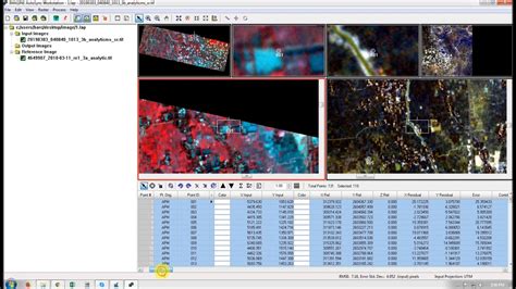 Geometric Correction Process Image To Image Using Erdas Imagine Youtube