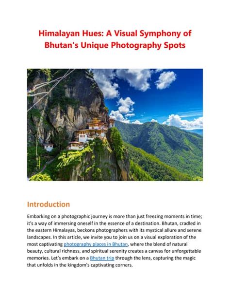 The Best Photography Places In Bhutan.pdf