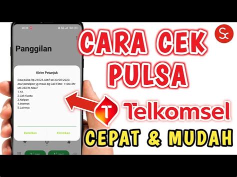 Mudah Cek Pulsa Telkomsel Kelola Pengeluaran Pulsa Makin Praktis