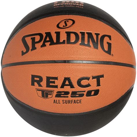 Bola De Basquete Spalding React Tf250 Fiba Centauro