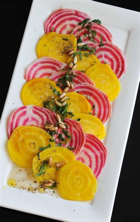 Carpaccio De Betteraves Crues Recettes Simples Et Faciles De Framboize