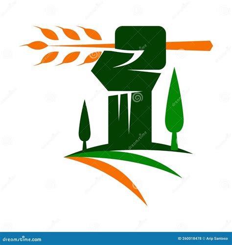 Farming And Agriculture Logo Design Vector Icon Illustration Brand