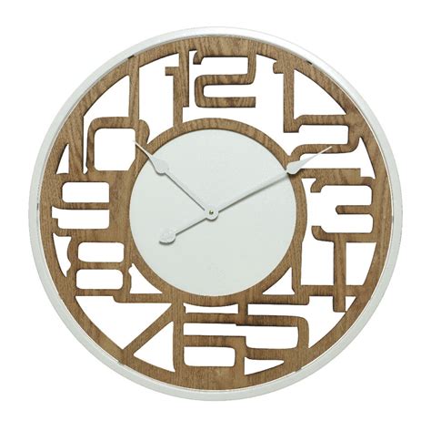 Horloge Murale En Bois Ajour D Cm Dho