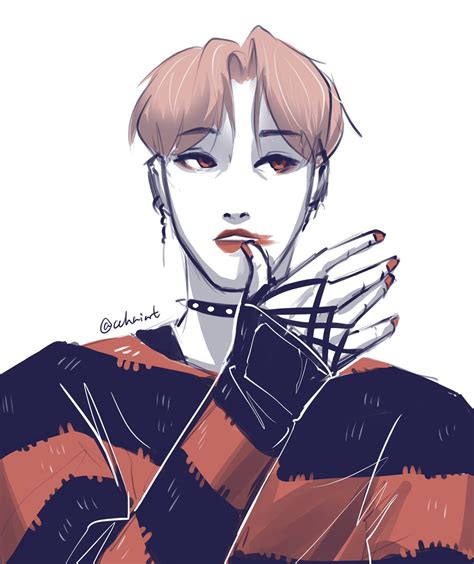 ️ Ateez Ateezfanart Yunho 」carman☁️のイラスト