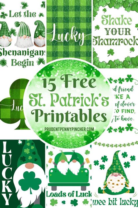 Free St Patrick S Day Printables St Patricks Day Cards St