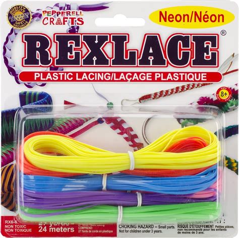 Pepperell Rexlace Plastic Lacing 27 Yards Beading Weaving Cord