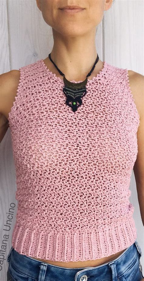 48 Pretty And Cool Best Crochet Tops Patterns Images Part 8 Crochet