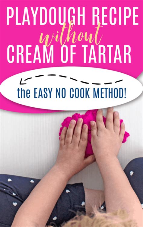 Playdough Recipe Without Cream Of Tartar