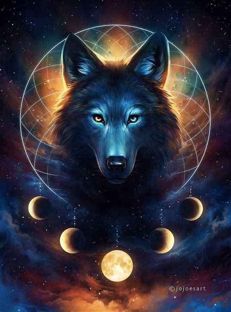 Dream Catcher Wolf Animals Poster Print Metal Posters In 2020