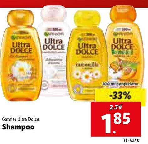 Garnier Ultra Dolce Shampoo 300ml Offerta Di Lidl