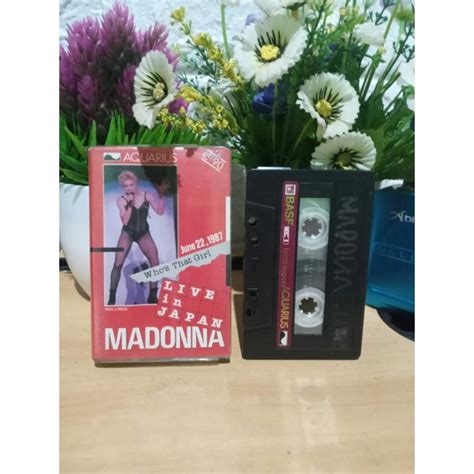 Jual KASET MADONNA LIVE IN JAPAN Shopee Indonesia