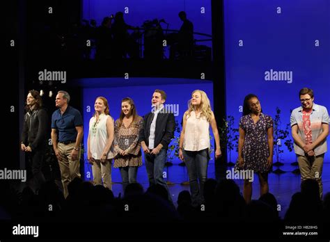 New York Ny Usa 4th Dec 2016 Mike Faist Michael Park Jennifer Laura Thompson Laura