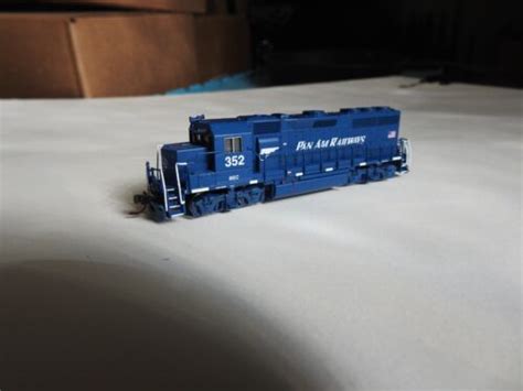 N Scale Atlas Emd Gp40 Maine Central Pan Am 352 Mec Par Dcc Ebay