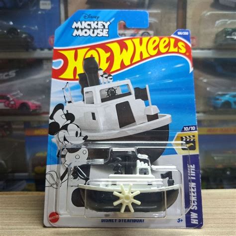 Jual Hot Wheels Disney Steamboat Mickey Mouse H Hotwheels Original Shopee Indonesia