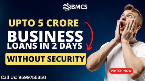 Msme Business Loans In 2 Days Upto 5cr Loan Without Security Apply Business Loan Online