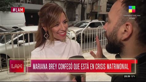 Mariana Brey Crisis Matrimonial Y Rumores De Romance Con Rial YouTube