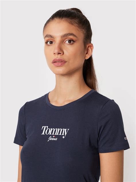 Tommy Jeans dámské černé triko Mode cz