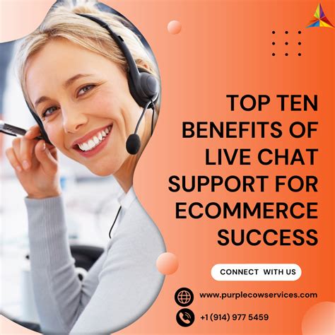 Top Ten Benefits Of Live Chat Support For Ecommerce Success Purple Cow