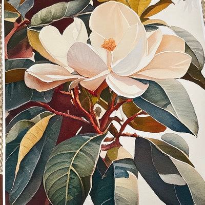 Florida State Flower, Florida Flower Market Art Print, Orange Blossom 1960's Wall Art , Neutral ...