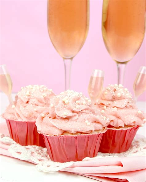 Video Rosé Pink Champagne Cupcakes The Lindsay Ann