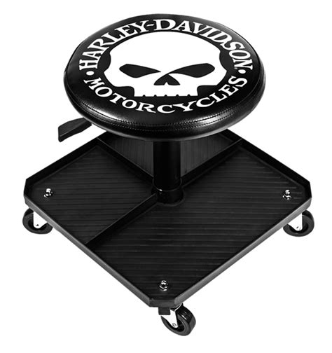 Harley-Davidson Skull Pneumatic Shop Stool: Harley-Davidson Car ...