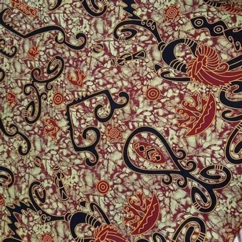 Jual Kain Batik Solo Alusan Etnik Papua Coklat Shopee Indonesia