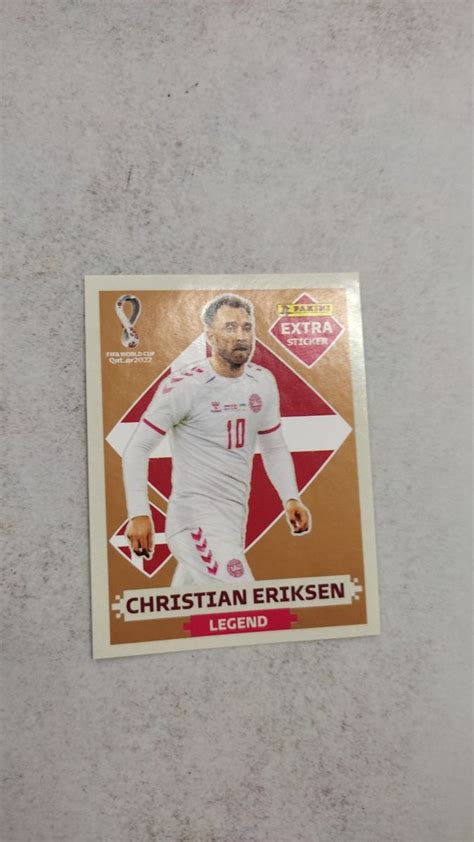 Figurinha Legend Christian Eriksen Bronze Item De Papelaria Panini