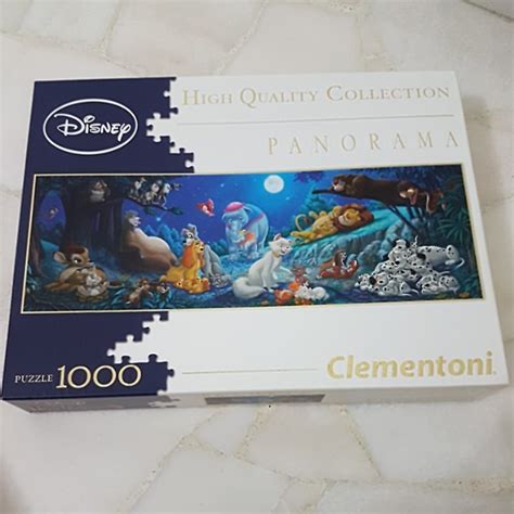 Clementoni Disney Panorama Jigsaw Puzzle 1000 Pc Hobbies And Toys