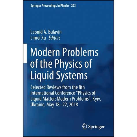 قیمت و خرید کتاب Modern Problems Of The Physics Of Liquid Systems اثر