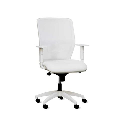 Silla Ergon Mica Blanca Kerry White De Vincolo Montiel