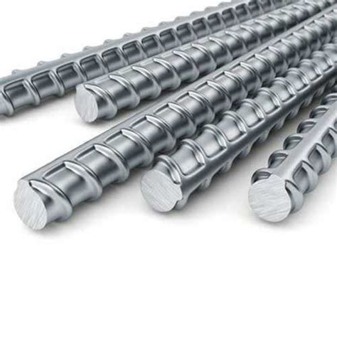 Standard Round Shape Hot Rolled Tmt Bars For Construction Industry Iron Material Custom Sizes