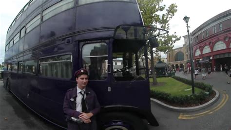 Knight Bus At Diagon Alley At Universal Studios Youtube