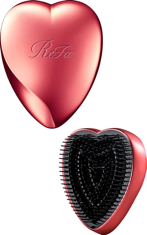 Amazon Mtg リファ ハートブラシ Refa Heart Brush シャインレッド リファrefa 櫛・コーム 通販