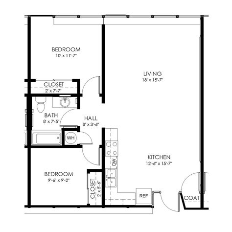 Monroe Place Floor Plans - Affordable Housing Network