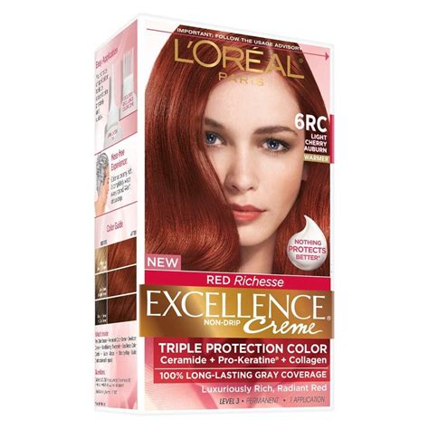 Excellence Creme Hair Color Chart