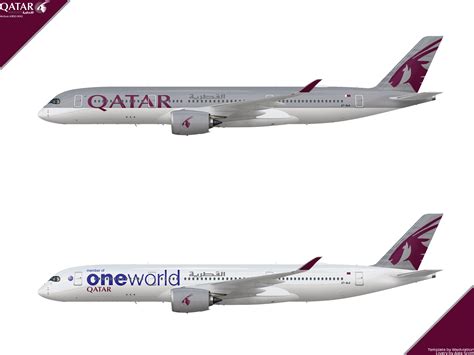 Airbus A350-900 Qatar Poster - VirginFan's Real World Airlines ...