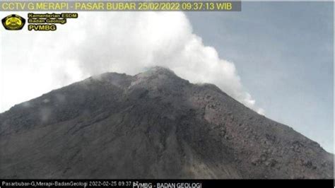 Update Gunung Merapi Mei Kali Guguran Lava Pijar Meluncur